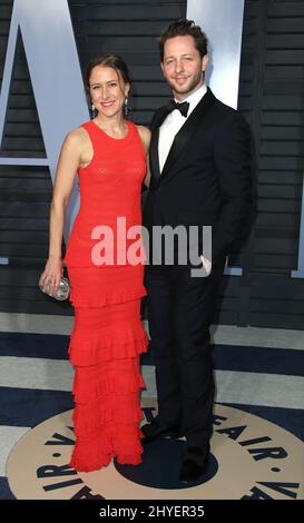Anne Wojcicki bei der Vanity Fair Oscar Party 2018, die von Radhika Jones veranstaltet wurde, die am 4. März 2018 im Wallis Annenberg Center for the Performing Arts, Beverly Hills, ca. Stockfoto