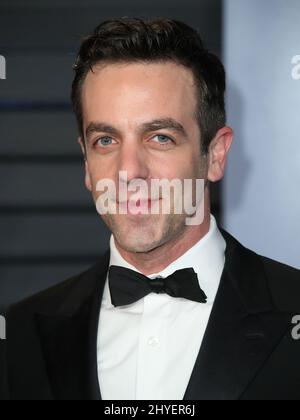 BJ Novak auf der Vanity Fair Oscar Party 2018, veranstaltet von Radhika Jones, die am 4. März 2018 im Wallis Annenberg Center for the Performing Arts, Beverly Hills, ca. Stockfoto