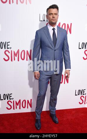 Josh Duhamel bei der „Love, Simon“ Special Screening, die am 13. März 2018 im Westfield Century City Mall Atrium in Century City, ca. Stockfoto