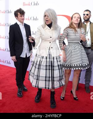 Diane Keaton, Dexter Keaton und Duke Keaton im Paramount Pictures 'Book Club' Los Angeles Premiere im Regency Village Theatre am 6. Mai 2018 in Westwood, ca. Stockfoto