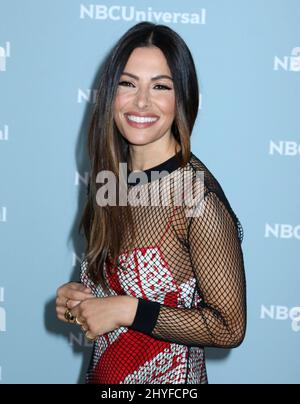 Sarah Shahi nimmt an der NBCUniversal 2018 Upfronts Teil, die am 14. Mai 2018 in der Radio City Music Hall, New York, stattfand. Stockfoto