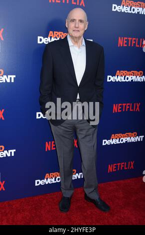 Jeffrey Tambor bei Netflix's „Arrested Development“-Premiere in der Saison 5, die am 17. Mai 2018 im Netflix FYSee Theatre in Hollywood, ca. Stockfoto