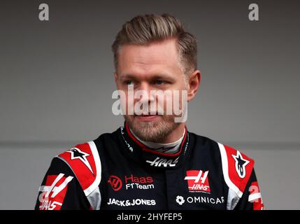 Aktenfoto vom 19-02-2020 von Haas's Kevin Magnussen. Ausgabedatum: Dienstag, 15. März 2022. Stockfoto