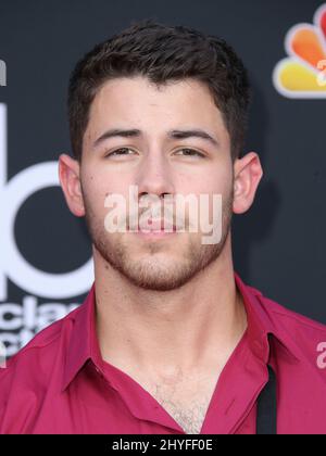 Nick Jonas bei den Billboard Music Awards 2018 in der MGM Grand Garden Arena Stockfoto