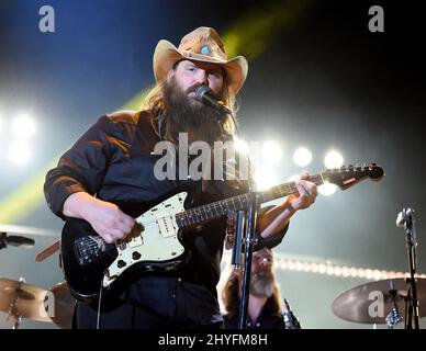 Chris Stapleton nimmt am abendlichen CMA Music Fest im Nissan Stadium Teil Stockfoto
