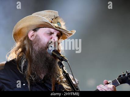 Chris Stapleton nimmt am abendlichen CMA Music Fest im Nissan Stadium Teil Stockfoto