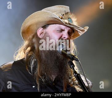 Chris Stapleton nimmt am abendlichen CMA Music Fest im Nissan Stadium Teil Stockfoto