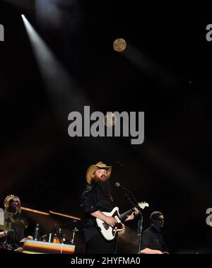 Chris Stapleton nimmt am abendlichen CMA Music Fest im Nissan Stadium Teil Stockfoto