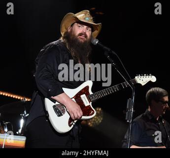 Chris Stapleton nimmt am abendlichen CMA Music Fest im Nissan Stadium Teil Stockfoto