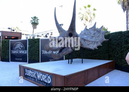 Atmosphäre bei der Premiere von 'Jurassic World: Fallen Kingdom' in Los Angeles am 12. Juni 2018 in der Walt Disney Concert Hall in Los Angeles, CA. Stockfoto