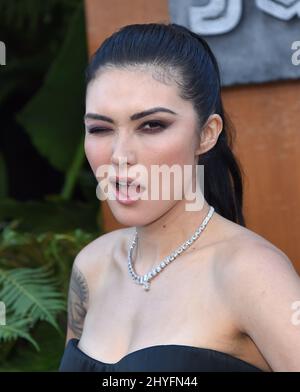 Daniella Pineda bei der Premiere von „Jurassic World: Fallen Kingdom“ in Los Angeles, die am 12. Juni 2018 in der Walt Disney Concert Hall in Los Angeles, CA, stattfand. Stockfoto