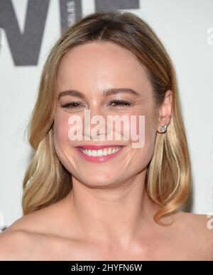 Brie Larson bei der Ankunft bei den WIF 2018 Crystal + Lucy Awards, die am 13. Juni 2018 im Beverly Hilton Hotel in Beverly Hills verliehen wurden Stockfoto