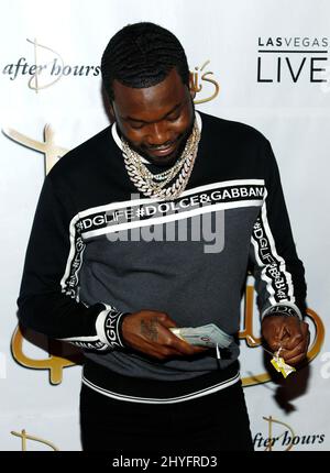Meek Mill bei der Eröffnung von Drais Live Concert Residency in Las Vegas Stockfoto