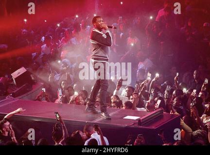 Meek Mill bei der Eröffnung von Drais Live Concert Residency in Las Vegas Stockfoto