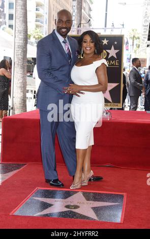 Niecy Nash und Jay Tucker bei der Niecy Nash Star Ceremony, die am 11