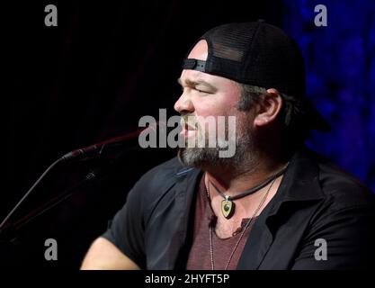 Lee Brice tritt am 16. Juli 2018 im Hutton Hotel in Nashville, Tennessee, während der Analog Series zugunsten von Folds of Honor auf. Stockfoto