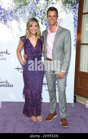 Debbie Matenopoulos und Cameron Mathison bei der Sommer-TCA-Veranstaltung von Hallmark Channel, die am 26. Juli 2018 in Beverly Hills, CA, in einer privaten Residenz stattfand. Stockfoto