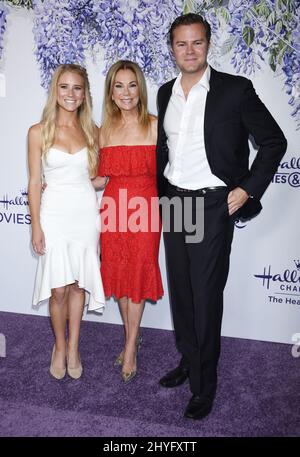 Cassidy Gifford, Kathie Lee Gifford und Cody Gifford beim Hallmark Channel Summer TCA Event, das am 26. Juli 2018 in einer Privatresidenz in Beverly Hills, ca. Stockfoto