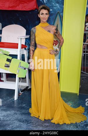 Ruby Rose bei Warner Bros. „THE MEG“, US-Premiere im TCL Chinese Theatre am 6. August 2018 in Hollywood Stockfoto