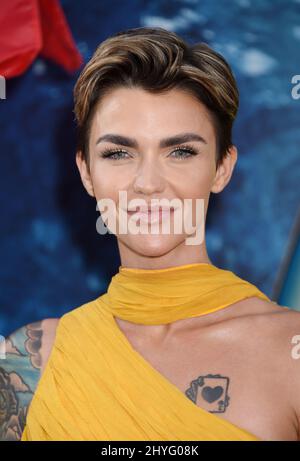 Ruby Rose bei Warner Bros. „THE MEG“, US-Premiere im TCL Chinese Theatre am 6. August 2018 in Hollywood Stockfoto