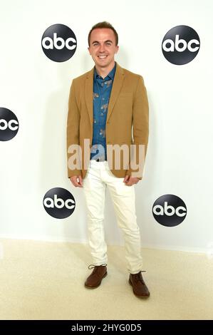 Frankie Muniz bei ABC's TCA Summer Press Tour White Carpet Event, das am 7. August 2018 im Beverly Hilton Hotel in Beverly Hills, CA, stattfand. Stockfoto