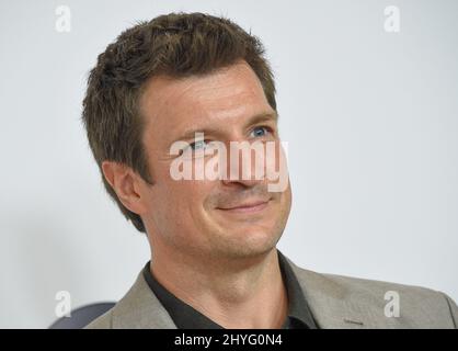 Nathan Fillion bei der TCA Summer Press Tour zu den weißen Teppichen von ABC, die am 7. August 2018 im Beverly Hilton Hotel in Beverly Hills, CA, stattfand. Stockfoto