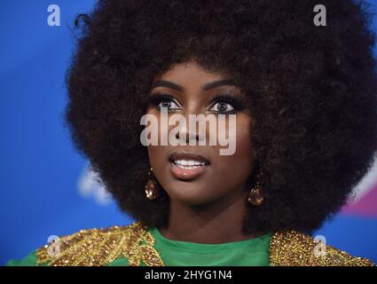 Amara La Negra bei der MTV 'VMAs' 2018, die am 20. August 2018 in der Radio City Music Hall in New York City, NY, stattfand Stockfoto