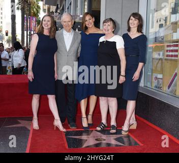 Jennifer Garner, William Garner, Patricia Garner, Melissa und Susannah beim Jennifer Garner bei der Hollywood Walk of Fame Zeremonie am 20. August 2018 in Hollywood, USA, mit Einem Stern geehrt. Stockfoto