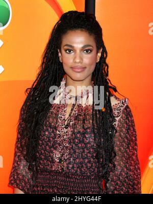 Freema Agyeman, der am 6. September 2018 am NBC Fall New York Junket im Four Seasons Hotel New York teilnahm Stockfoto