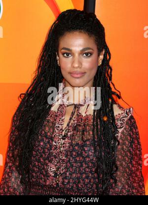 Freema Agyeman, der am 6. September 2018 am NBC Fall New York Junket im Four Seasons Hotel New York teilnahm Stockfoto