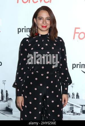 Maya Rudolph bei der Amazons 'Forever' Premiere im Whitby Theater am 10. September 2018. Stockfoto