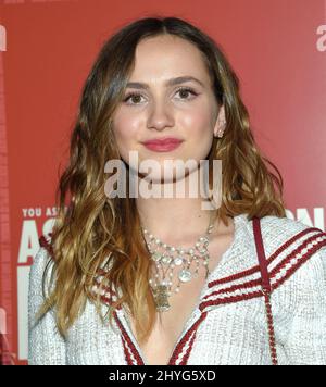 Maude Apatow kommt zur Premiere von „Assassination Nation“ in Los Angeles, die am 12. September 2018 in Arclight Cinemas in Los Angeles, ca. Stockfoto