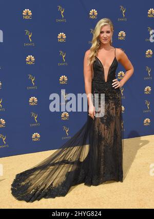 Kristine Leahy bei den Primetime Emmy Awards 70. im Microsoft Theater L.A. Live am 17. September 2018 in Los Angeles, USA Stockfoto