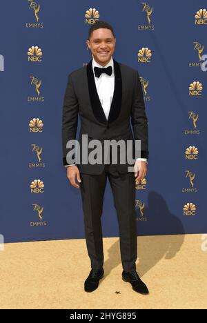 Trevor Noah bei den Primetime Emmy Awards 70. im Microsoft Theater L.A. Live am 17. September 2018 in Los Angeles, USA Stockfoto