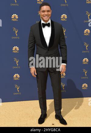 Trevor Noah bei den Primetime Emmy Awards 70. im Microsoft Theater L.A. Live am 17. September 2018 in Los Angeles, USA Stockfoto