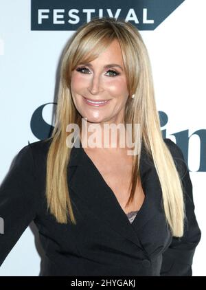 Sonja Morgan bei Tribeca Talks: Zehn Jahre mit den Real Housewives von New York City, in New York Stockfoto