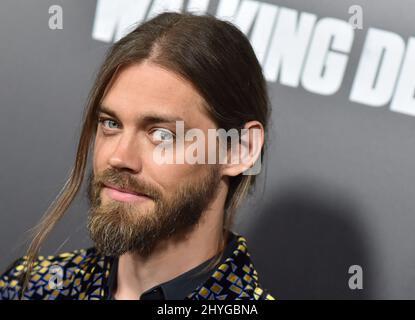 Tom Payne bei der Premiere der Saison 9 im DGA Theatre Complex Stockfoto