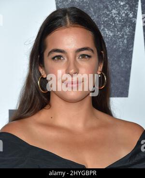 Alanna Masterson bei der Premiere der Saison 9 im DGA Theatre Complex Stockfoto