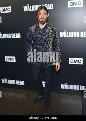 Tom Payne bei der Premiere der Saison 9 im DGA Theatre Complex Stockfoto