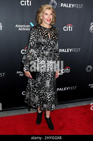 Christine Baranski kommt zum PaleyFest NY: „The Good Fight“ fand am 15. Oktober 2018 im Paley Center in New York statt Stockfoto