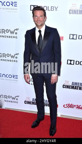 Bradley Cooper nimmt an der American Cinematheque Award-Verleihung 32. zu Ehren von Bradley Cooper im Beverly Hilton Hotel in Los Angeles, Kalifornien, Teil Stockfoto