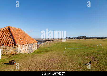 Kilspindie Golf Course, Aberlady, East Lothian, Schottland Stockfoto