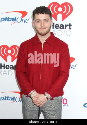 Bazzi kommt am 7. Dezember 2018 in New York zum iHeartRadio Jingle Ball 2018 von Z100 bei der MSG an Stockfoto