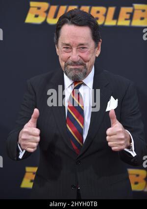 Peter Cullen kommt zur Bumblebee-Weltpremiere, die am 9. Dezember 2018 im TCL Chinese Theatre in Hollywood, Los Angeles, stattfand Stockfoto