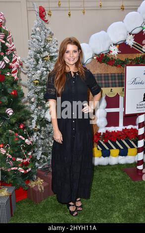 Joanna Garcia Swisher bei der Ankunft zum Brooks Brothers x St. Jude Holiday Event, das am 9. Dezember 2018 im Beverly Wilshire Hotel in Beverly Hills, Los Angeles, stattfand Stockfoto