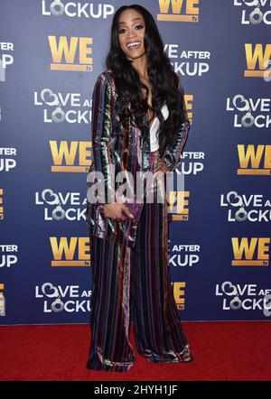Rachel Lindsay bei WE tv's Real Love: Relationship Reality TV's Past, Present & Future am 11. Dezember 2018 im Paley Center for Media in Beverly Hills, CA. Stockfoto