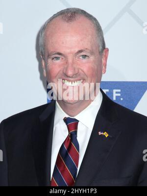 Der Gouverneur von New Jersey, Phil Murphy, nahm an den Ripple of Hope Awards 2018 in New York Teil Stockfoto