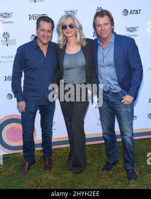 James Van Patten, Eileen Davidson und Vince Van Patten kommen zu den Creative Impact Awards & 10 Directors, die am 4. Januar 2019 in Palm Springs, CA, bei Parker Palm Springs zu sehen sind. Stockfoto