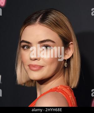 Lucy Hale bei der Einhorn-Premiere in Los Angeles Stockfoto