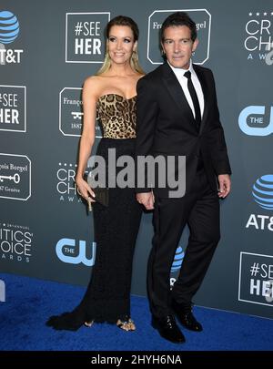 Antonio Banderas bei den Annual Critics' Choice Awards 24., die am 13. Januar 2019 in Santa Monica, USA, bei Barker Hanger verliehen wurden. Stockfoto